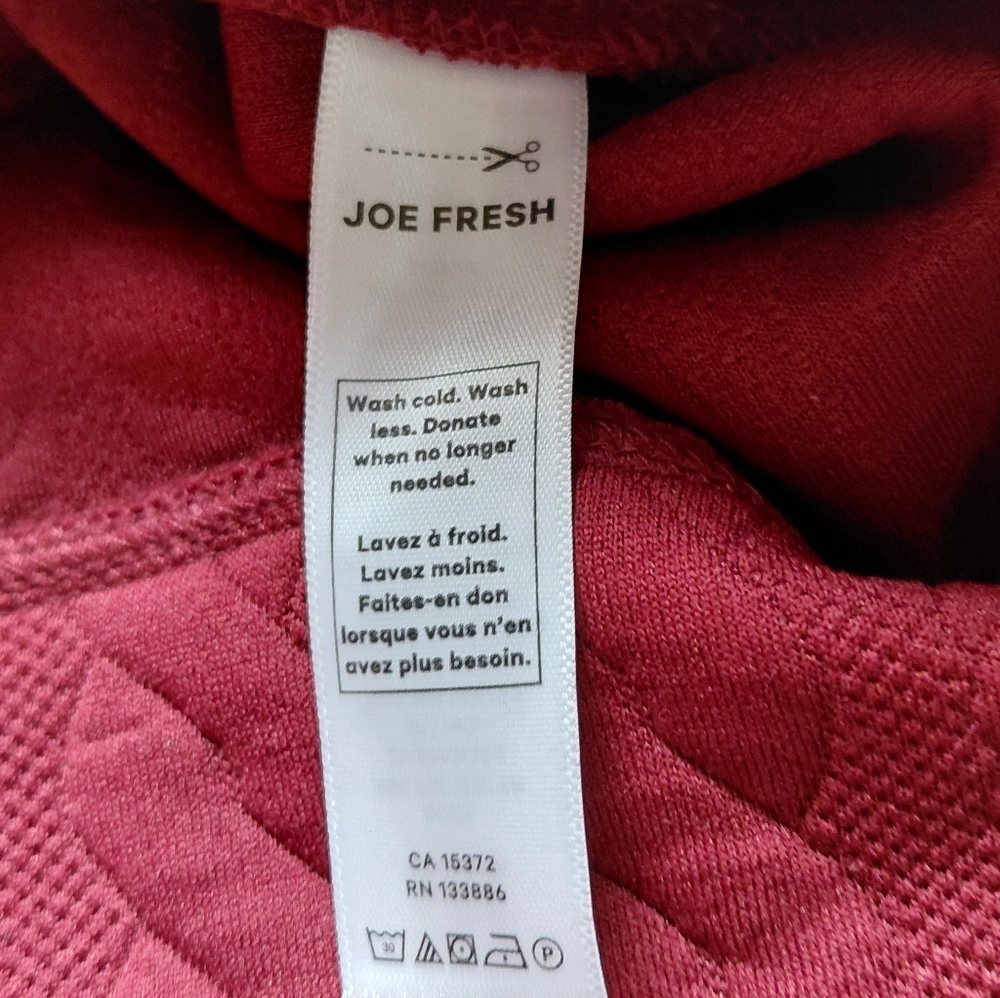 Joe Fresh Maroon Sweatshirt - Picture 4 of 5